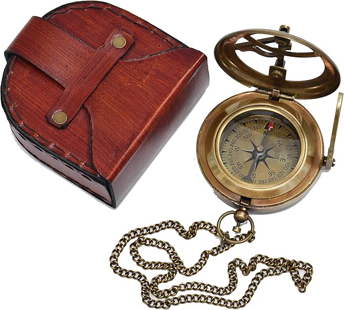 Personalized Compass Gifts, Engraved Custom Sundial Clock, Wedding Gift, Groomsmen Gift, Keepsake, Christmas, Baptism, Graduation, Boy Scouts, Anniversary, Fathers Day, Mothers Day