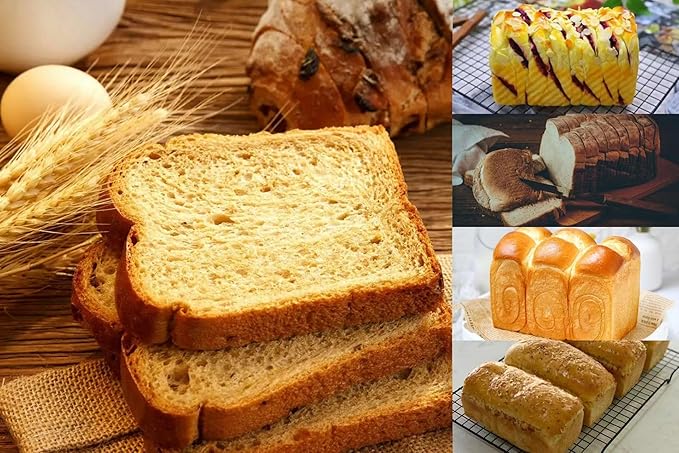 Mini Loaf Pan, 6x3 Inch Nonstick Bread Pans for Baking, Oven & Air Fryer Safe Small Banana Bread & Meatloaf Pan, Carbon Steel Baking Tins for Homemade Bread (Mini Loaf Pan(3-pack))