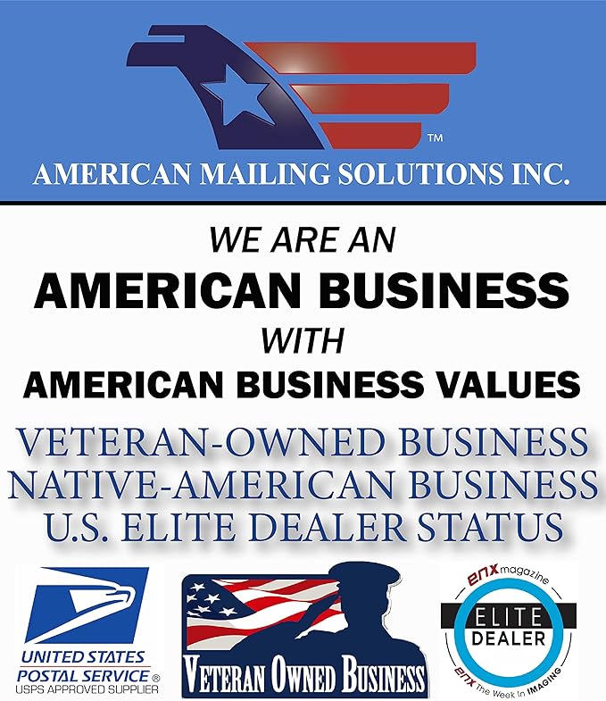 AMERICAN MAILING SOLUTIONS INC. | 1-Pack | PB SL-870-1 Red Ink Cartridge Replacement for The PB SendPro Mailstation Series Postage Meter (CSD1) Machine, 8ml