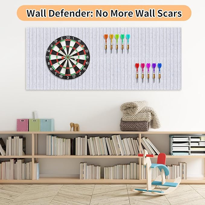 Smarpau Large Cork Board 48"x36", 12 Pack Bulletin Board for Walls, Felt Bulletin Boards Wall Paneling Pin Board Tack Board, Felt Wall Tiles for Office Classroom Decor