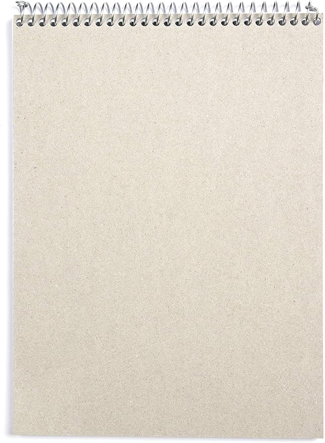 Mintra Office TOP BOUND Durable Spiral Notebooks (Black, Blue, Red, College Ruled 3pk)