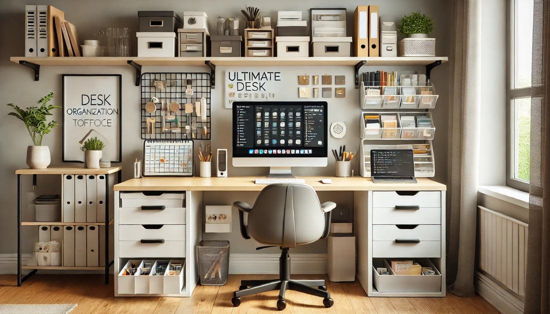 The Ultimate Desk Organization Guide: Tools and Techniques for a Productive Workspace
