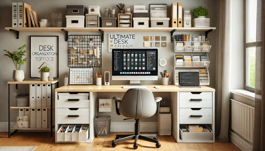 The Ultimate Desk Organization Guide: Tools and Techniques for a Productive Workspace