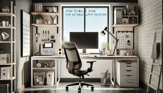 How to Build a Desk Setup That Actually Supports Your Day