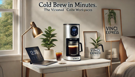 Cold Brew in Minutes — The VINCI Express for Elevated Home Workspaces