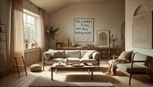 The Comfort of Minimalism — Living with Less, Feeling More