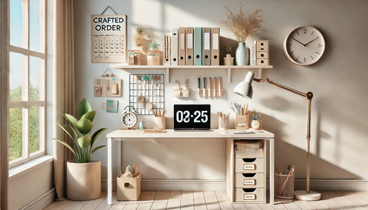 Crafted Order — The 2025 Guide to Desk Organization & Productivity