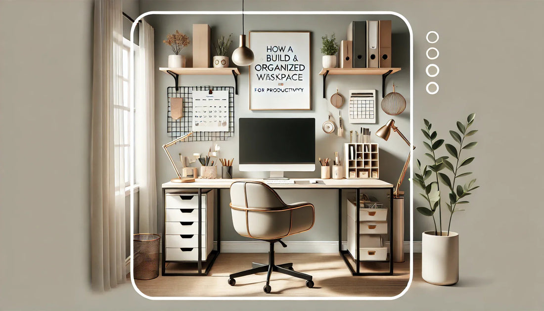 How to Build an Efficient and Organized Workspace That Boosts Productivity