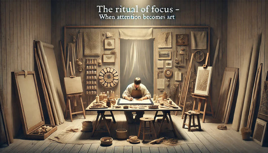 The Ritual of Focus — When Attention Becomes Art