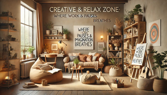 Creative & Relax Zone: Where Work Pauses and Imagination Breathes