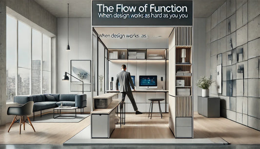 The Flow of Function — When Design Works as Hard as You Do