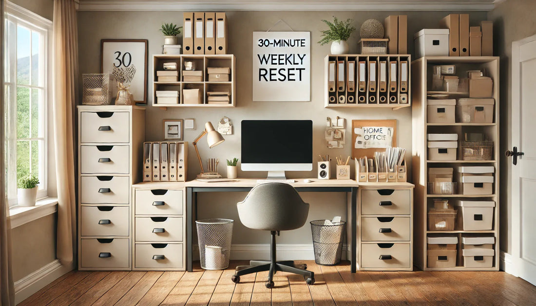 Weekly Home Office Reset: 30-Minute Clean & Reorganize Routine