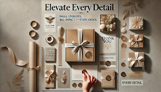 Elevate Every Detail — Small Upgrades, Big Impact on Every Order