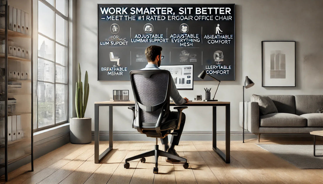 Work Smarter, Sit Better — Meet the #1 Rated ErgoAir Office Chair