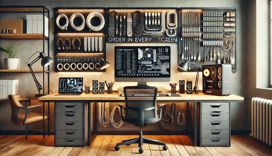 Cable Management & Tech Setup: Order Behind Every Screen