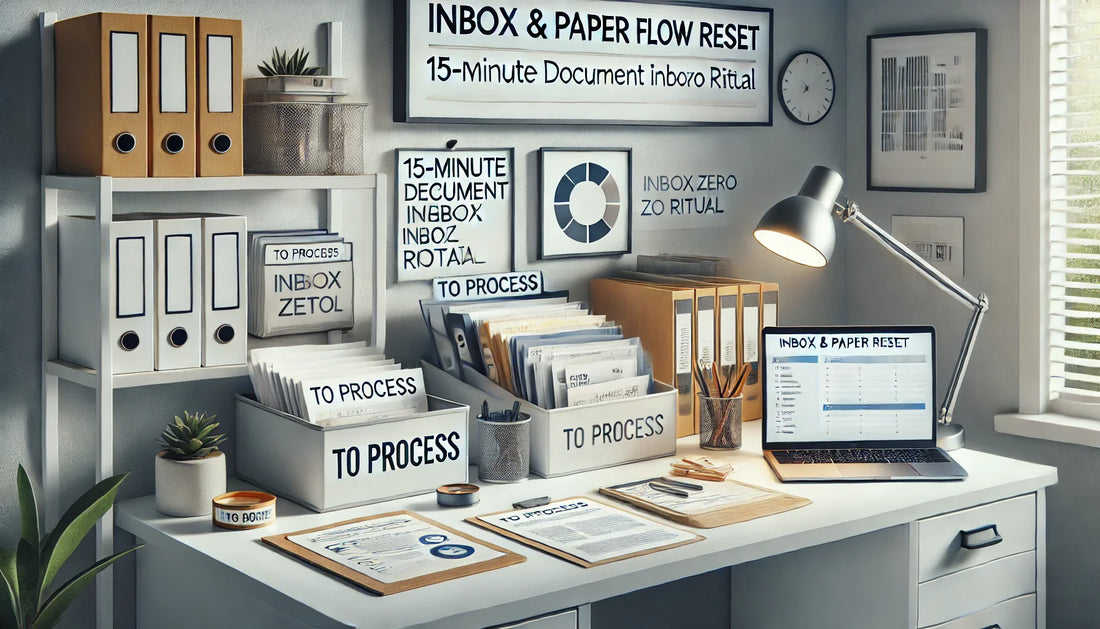 Inbox & Paper Flow Reset: 15-Minute Document Inbox Zero Ritual