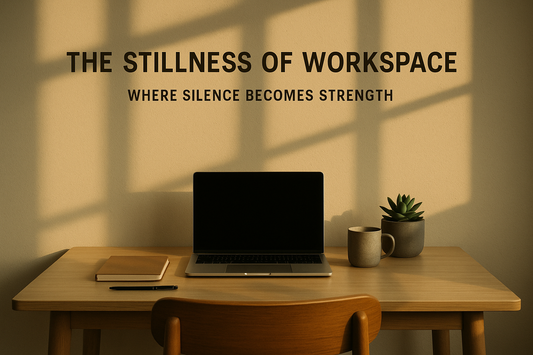 The Stillness of Workspace — Where Silence Becomes Strength