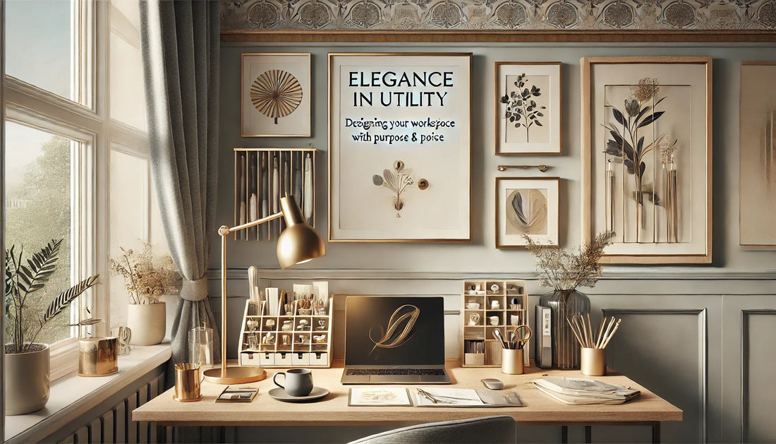 Elegance in Utility — Designing Your Workspace with Purpose & Poise