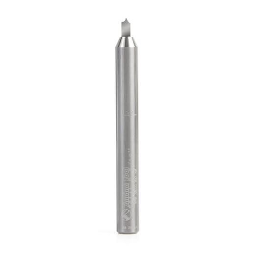 Amana Tool - 56141 Solid Carbide Pt. Cutting Roundover 1/32 Radius x 5/64 Dia x 3/16 x 1