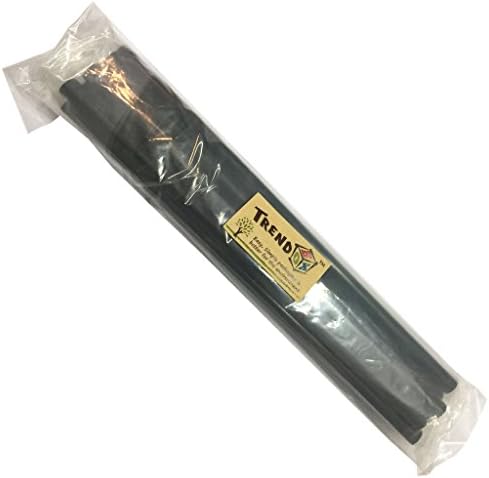 TrendBox Pack of 100 Black 7mmx200mm - Hot Melt Glue Sticks Strips Melting Adhesive for Handmade Craft DIY Home Office Project Craftwork Fix & Repairs