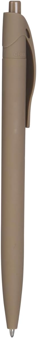 BallPoint Pens, 100 Pack (BLACK Ink),Bulk Pens, Brown Barrel,Click Pens for Office Home and School, Retractable Ballpoint Pens, Medium Point, 1.00MM (Brown)