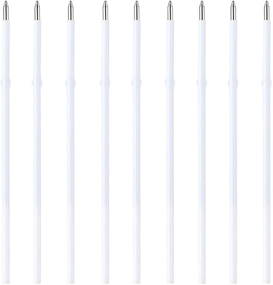 20 pcs 1mm Black Color Replaceable Ballpoint Pen Refill School Office Supplies(4.2 inch)