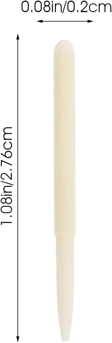 STOBOK 30Pcs Pen Tips Acrylic Paint Marker Nibs Replacement Nib Tips Paint Markers Painting Pens Nib Permanent Marker Pen 2MM