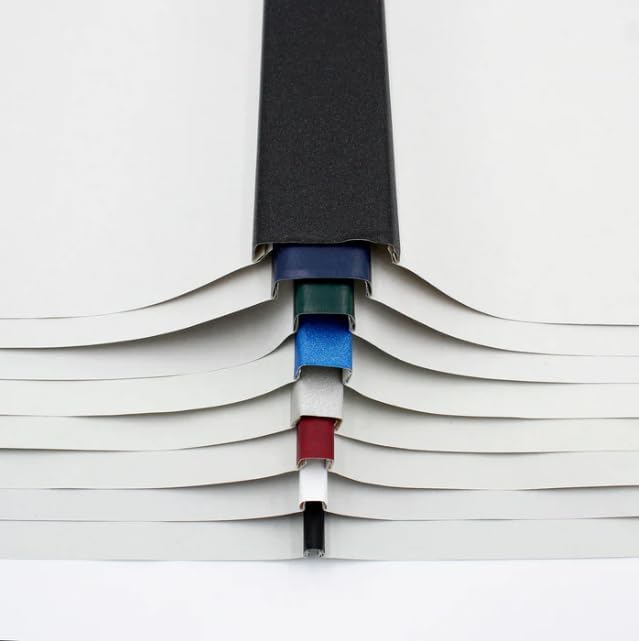 Thermal Binding Clear Covers with Steel Spine –for Thermal Binding Machines – Formerly Unibind – Used in Real Estate, Education and Various Businesses (Quartz, 220 Sheets Max - 48/Box)