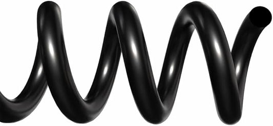 TruBind 10mm (3/8 in.) Spiral Binding Coils for Reports, Presentations and Proposals | 4:1 Pitch | 12 in. Length | Black | 75 Sheets Binding Capacity | 100 Pack