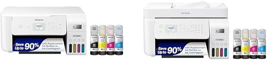 Epson EcoTank ET-2800 Wireless Color All-in-One Cartridge-Free Supertank Printer & EcoTank ET-4800 Wireless All-in-One Cartridge-Free Supertank Printer