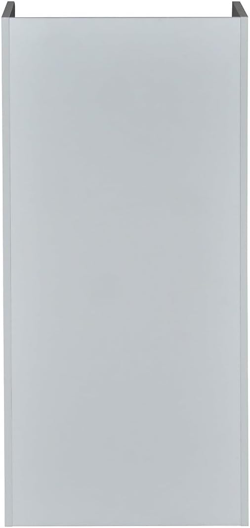 Flash Furniture Wood Tray Top Receptacle, Set of 1, Gray