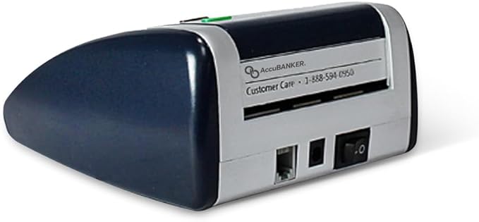 AccuBANKER D450 5-Point Counterfeit Bill Detector Machine, Retail Grade - UL Listed (Pack of 3)