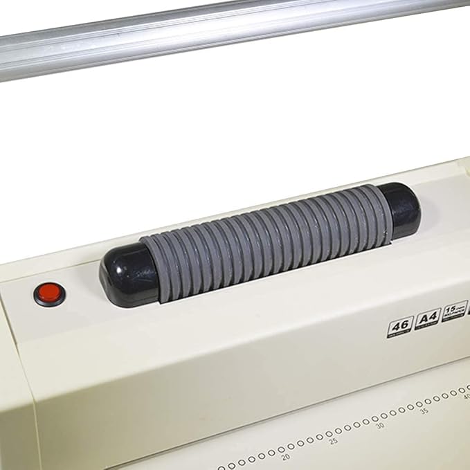 PPE Coilbind S-15 with Electric Coil Inserter Manual Coil Punch & Binding Machine Pitch 4:1 - Professionally Bind Presentations and Documents