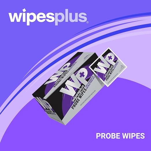 Probe Wipes Food Thermometer Wipes, Meat Probe Wipes with Individual Sachets for Home and Business, 1000 Count, (10 Packs of 100 Sachets)
