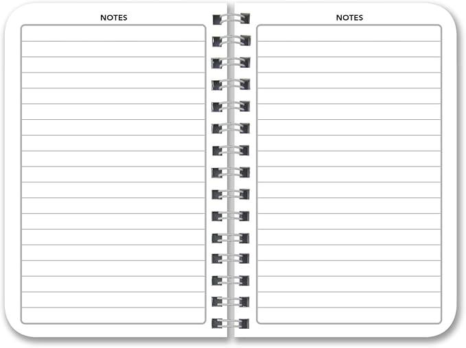 BookFactory Glucose Log Book/Glucose Monitoring Logbook/Personal Medical Tracking Notebook - 104 Pages, 3.5" x 5.5", Wire-O (LOG-104-M3CW-PP(Glucose-Log))
