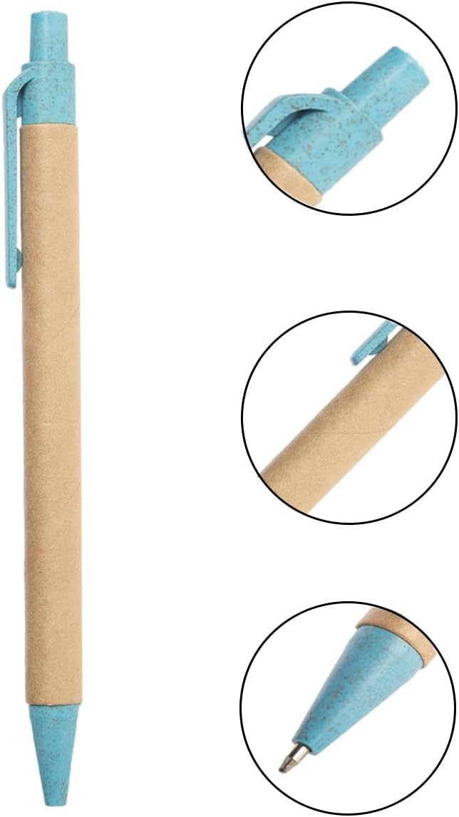 Simply Genius Bulk Retractable Ballpoint Pens - 100 Pack, 1 mm Tip, Black Ink, Multicolor Barrels - Smooth Writing & Comfortable Grip for Office, School & Home