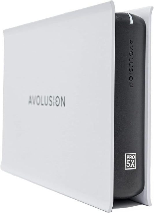 Avolusion PRO-5X Series 10TB USB 3.0 External Hard Drive for WindowsOS Desktop PC/Laptop (White) - 2 Year Warranty (Renewed)