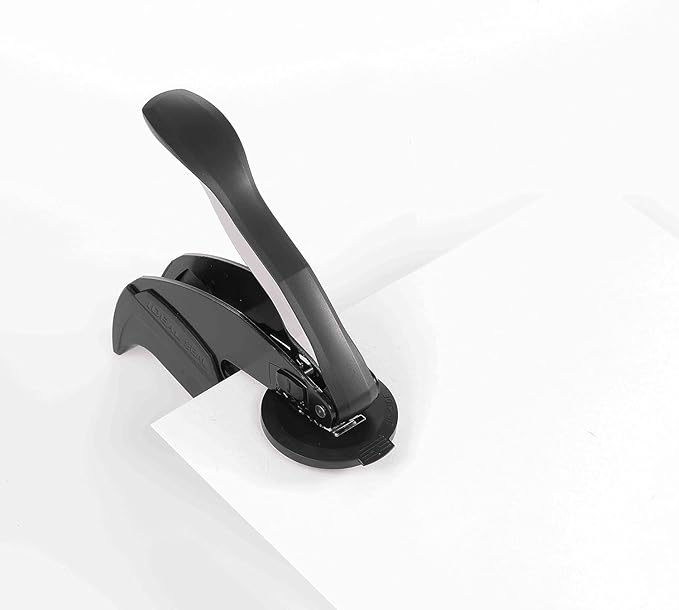 MaxMark Notary Seal Round Embosser for Georgia State - Includes Gold Burst Seal Labels (50 Count)