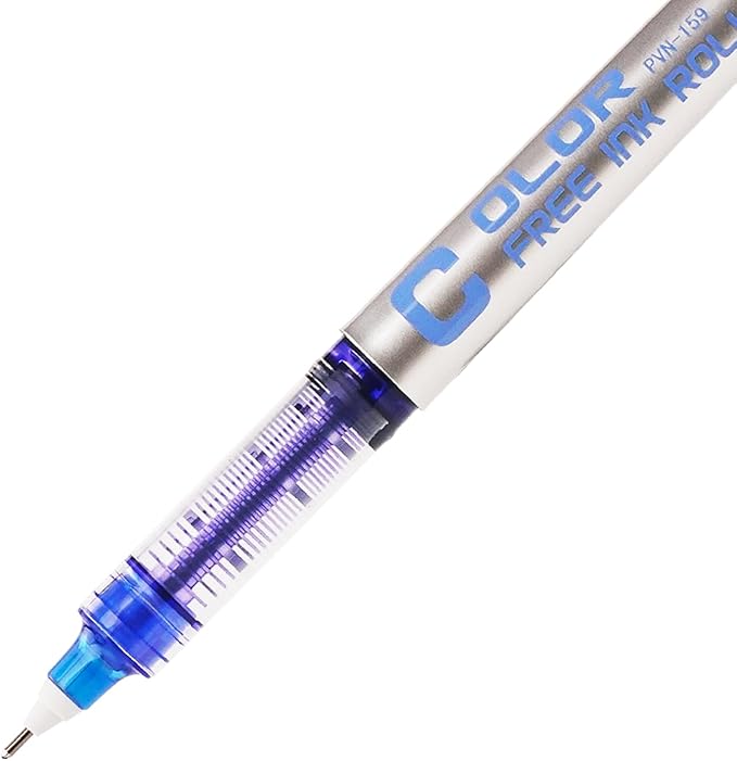 EYEYE Needle Rollerball Pens 0.5mm, 10 Assorted Colors Extra Fine Point Pen Quick Dry, Liquid Ink Pens Fine Point Smooth Writing Pen for Journaling, Note Taking, Office, Doodling & Gifts