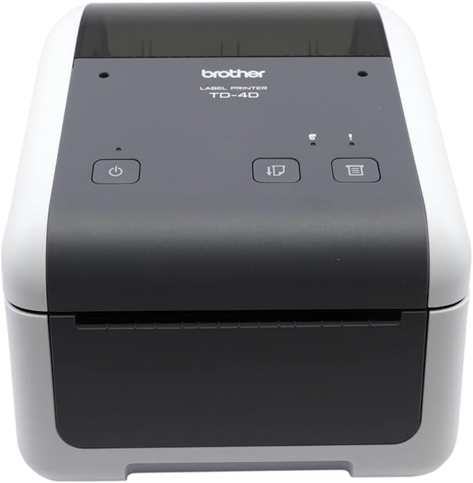 Brother TD-4520DN Entry Level Direct Thermal Desktop Printer, Print Labels and Receipts, 300 dpi, 6ips, USB 2.0