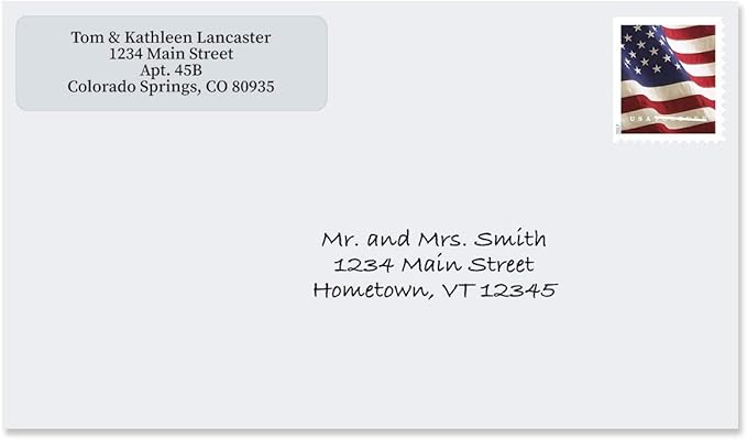 Colorful Images Transparent Clear Rolled Return Address Mailing Labels with Dispenser, Customize with Name & Shipping Address, 500 Self Adhesive, Easy Peel Sticker Label Roll, 3/4" x 2 1/2"