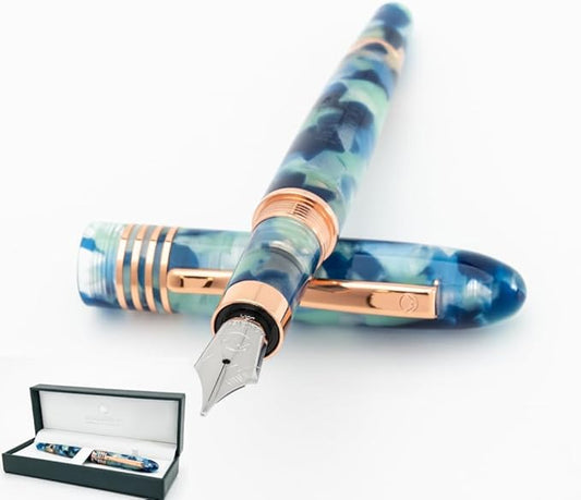 Monteverde Blue Mountain Fountain Pen - EF