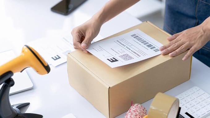 Replacement for Shipping Labels 4"x6" Direct Thermal Printer Labels 4XL 1744907 Lables for Dymo Roll,Zebra,Address Internet Postage Thermal Labels[10 Rolls,2200 Labels]