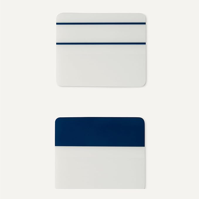 Amazon Basics Rectangular Tabs, 2 inch in Wide, 500 Pieces, Assorted Colors