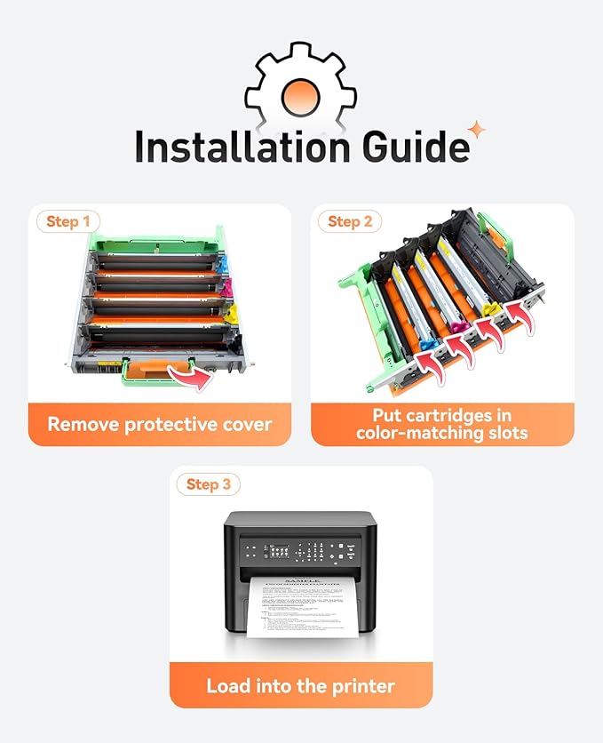 DR310CL Drum Unit(Not Toner)Replacement Compatible for Brother DR-310CL Imaging Drum Work with Brother HL-4140CW HL-4570CDW HL-4570CDWT 4150CDN MFC-9560CDW MFC-9970CDW 9460CDN Laser Printer All-in-One