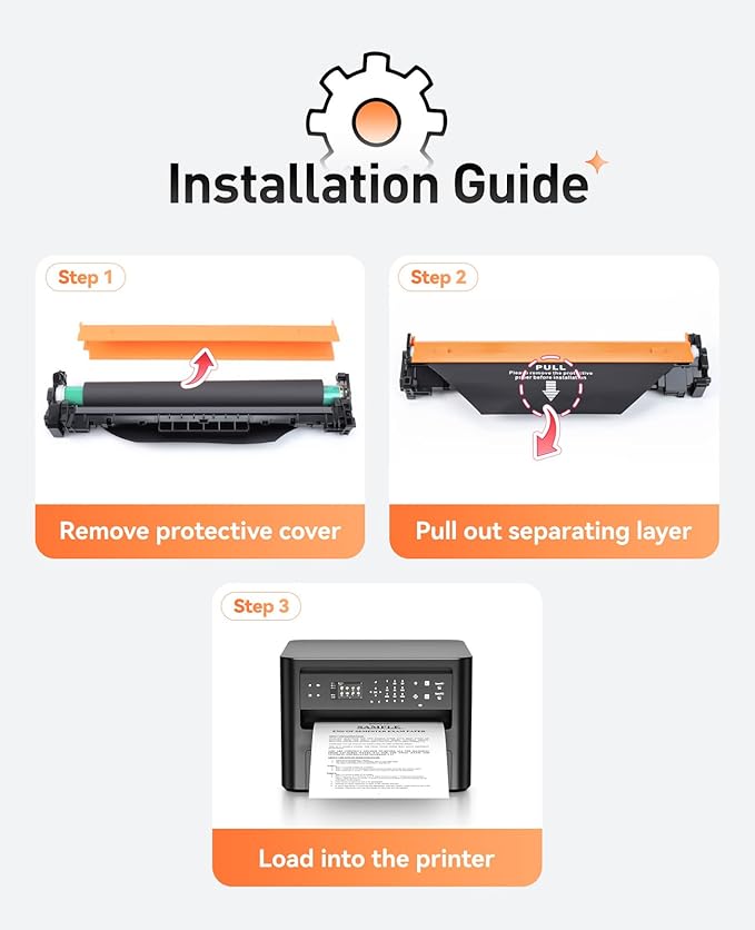 19A CF219A Drum Unit (Not Toner) Black 2-Pack High Yield Replacement for HP 19A CF219A Imaging Drum Compatible with HP Laserjet Pro MFP M130fn M130fw M130nw M130a M102w M102a M130 M102 Series Printer