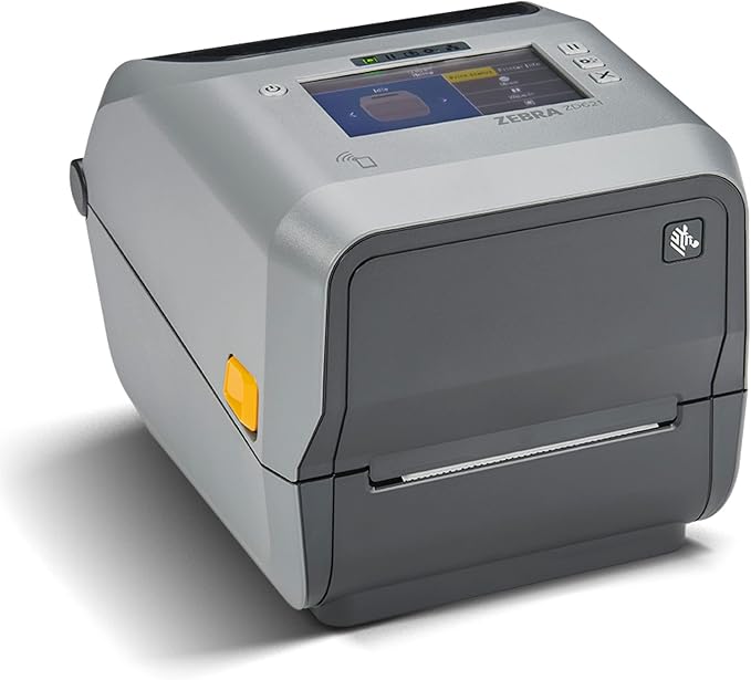 ZEBRA ZD621 Thermal Shipping Label Printer 4"| 203 DPI | No Ink Required | 4x6 | Wireless, USB, Serial, Ethernet, Tap to Print NFC | Color LCD | 2 Year Warranty | UPS/USPS/FedEx | Thermal Transfer