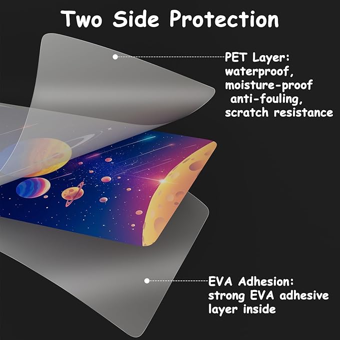 Clear Thermal Laminating Pouches 5mil Letter Size Plastic Laminator Sheets 9 x 11.5 Inch (5 mil 500 pcs)