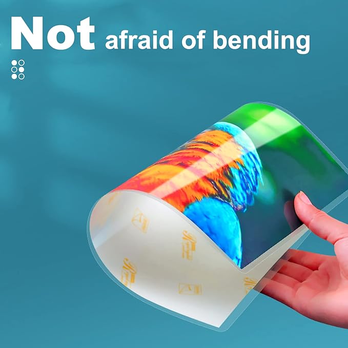 5 Mil Laminating Sheets, Holds 8.5 x 11 Inch Sheets 200 Pack, Thermal Laminating Pouches for Laminator, 9 X 11.5-inches/Letter Size Thermal Laminating Paper, Round Corner