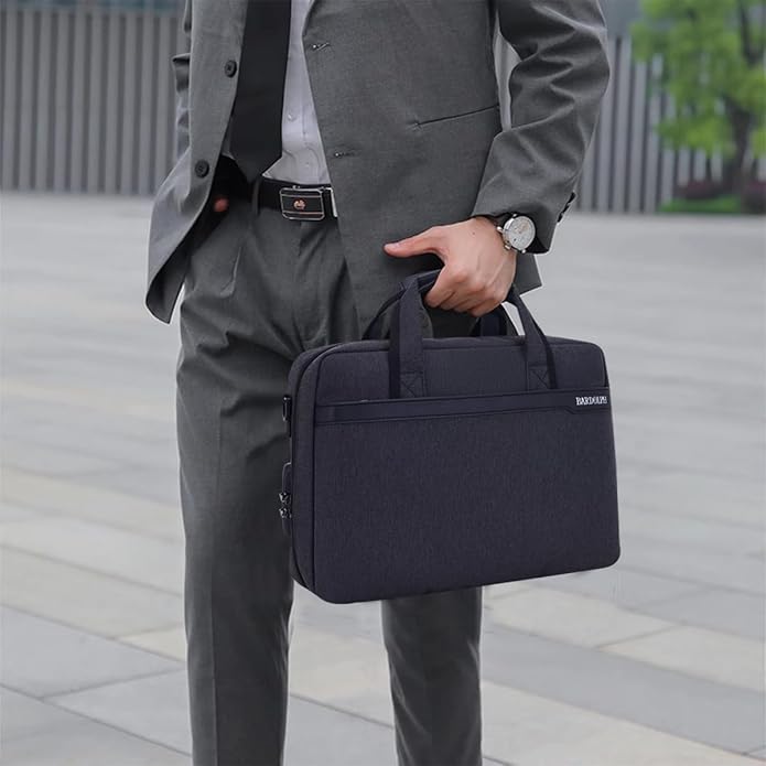 BARDOLPH Heavy Duty Accordian File Organizer with Handle